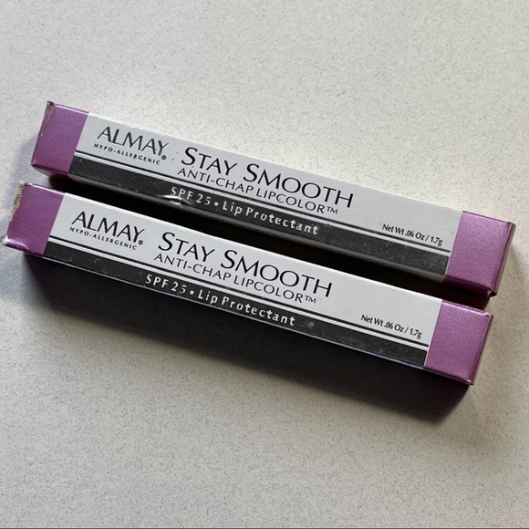 2x ALMAY Stay Smooth Anti-Chap Lipcolor w/ SPF 25 - Lip Protectant #27 LAVENDER - Picture 5 of 6